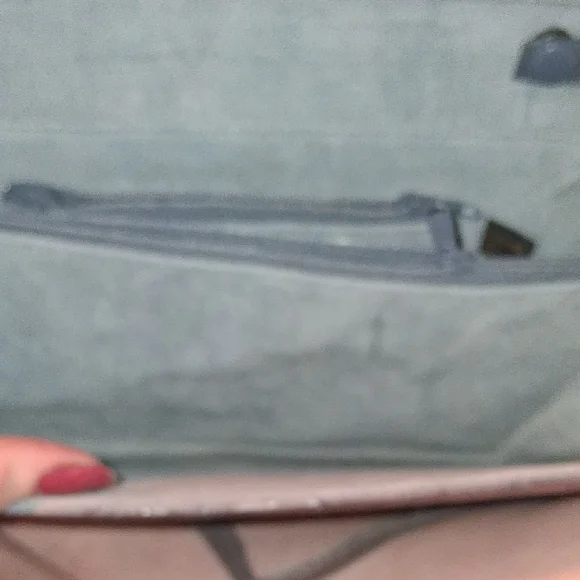 Elegant Gray Genuine Eel Skin Leather Clutch - Picture 10 of 10